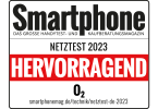 Smartphone Netztest 2023 Note Hervorragend