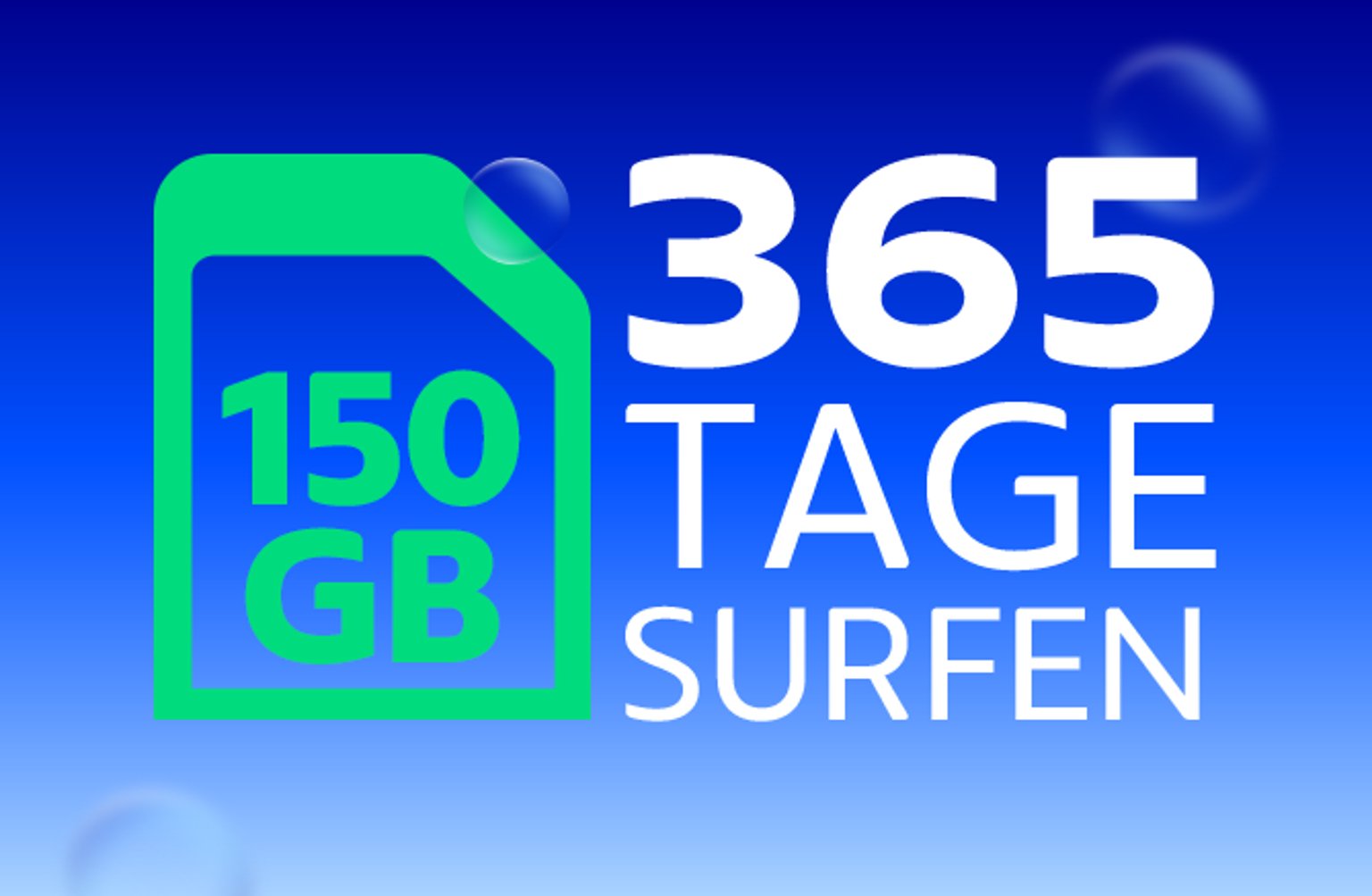 150 GB Jahrespaket