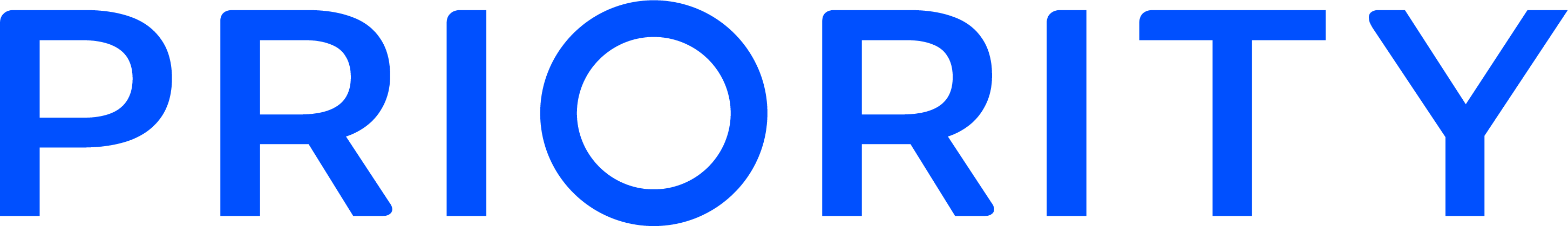 Logo mit dem Schriftzug ‚PRIORITY‘ in Blau, verlinkt zur Priority-Startseite.